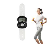 Contador de conteo manual - Contador portátil de 4 pulgadas para , contador de reiniciable, puntajes para personas que tejen | Contadores de asistencia de coaching