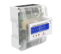 Contador de corriente digital LCD de 3 fases, 4 hilos, 230/400 V, trifásico