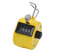 Contador de cuentas manual actualizado Dígitos mecánicos para conteo de clics en Clicker de mano Clicker multiusos Paso mecánico para entrenar, tejer personas, pesca en regazo, golf, niños