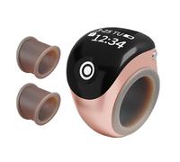 Contador de dedos, anillo ligero y preciso conectado con aplicación, para uso en actividades al aire libre en interiores como caminar, golf, matemáticas, clases, deportes, Siehe Beschreibung, ABS +