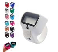 Contador de dedos, clicker digital manual, contador de botones con clic en los dedos, pantalla LCD de números de dígitos, contadores digitales electrónicos portátiles para uso al aire libre y diario