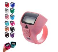Contador de dedos, clicker digital manual, contador de botones con clic en los dedos, pantalla LCD de números de dígitos, contadores digitales electrónicos portátiles para uso al aire libre y diario