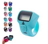 Contador de dedos, clicker digital manual, contador de botones con clic en los dedos, pantalla LCD de números de dígitos, contadores digitales electrónicos portátiles para uso al aire libre y diario
