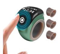 Contador de dedos con clicer: aparato estable y preciso en tiempo real, contador de manual | Contador de interiores y exteriores para caminar golf lecciones de matemáticas y