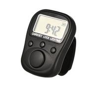 Contador de dedos con retroiluminación LED de 7 canales, pantalla digital recargable con batería de larga duración para entrenamiento y exámenes, retroiluminación LED, clickers de dedos