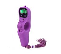 Contador de dedos, contador de mano con contadores electrónicos LED de mano, manual para contar mercancías, tejer cómodamente