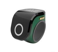 Contador de dedos electrónico recargable ultraligero con pantalla dual LCD, diseño de anillo de ajuste ajustable, batería de 120 mAh con carga tipo C, resistente al agua para deportes, fitness, tejido