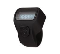 Contador de dedos - Pantalla LCD pequeña de 0 a 99999, temporizador de , rastreador de vuelta, clicker de mano ligero, material ABS, contador electrónico de representación para asistencia