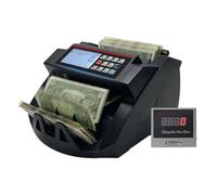 Contador de dinero multidivisa 2100D con detector billetes y calculadora,Clasificación precisa(Nero)