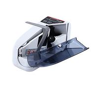 Contador de dinero portátil | Máquina de contar dinero | Máquina de contar dinero | Compacto y rápido | 600 billetes por minuto | Funcionamiento con batería y adaptador