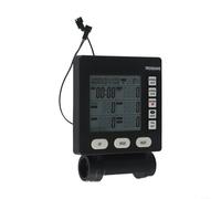 Contador de ejercicios LCD para máquinas de remo, pantalla multifunción que mide el tiempo, la distancia y las calorías