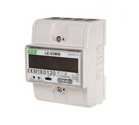 Contador de electricidad con MID Trifásico para carril DIN Contador...