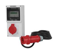 Contador de electricidad móvil 16A MID 5x2 5mm2 distribuidor de corriente...