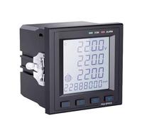 Contador de electricidad trifásico Medidor de potencia con pantalla digital, voltaje alto y bajo, universal y completo.(33-R-E1)