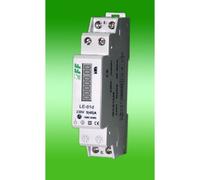CONTADOR DE ENERGÍA DIGITAL LE-01D 1F 5A/50A 1M 230V AC MID