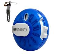 Contador De Golpes De Golf,Pantalla Digital con Reinicio Rápido y Clip,Registrador de Tiros de Pelota de Golf para Mujeres - Para Golfistas, Mujeres y Hombres, en Exterior, Jardín Trasero y Campo de P