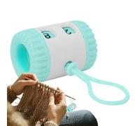 Contador de hileras de tejer, rastreador manual para proyectos de ganchillo, mecanismo de con visualización de números, herramienta de conteo manual, marcador de progreso de manualidades para