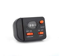 Contador de Hilo de Pescar Profesional con Clip Buscador de Profundidad Pantalla Digital Medidor Iluminado montado en caña Medición precisa de 99,9 m para Pescadores de Agua Dulce