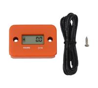 Contador de horas de funcionamiento, temporizador inductivo resistente al agua, temporizador digital con pantalla, para cortacésped, moto de nieve, barco, quitanieves, motocicleta, ATV, motor