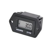 Contador de horas digital RileyFine, CA/CC de 5 V a 277 V, resistente al agua IP68, utilizado en tractor de jardín, generador, ZTR/Cortadora de césped, scooter, club de coche, carretilla elevadora