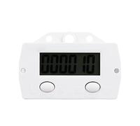 Contador de inducción magnética, pantalla LCD de 6 dígitos, rango de conteo de 0 a 999999, frecuencia máxima de 20 Hz, carcasa de ABS, para maquinaria industrial.
