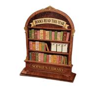 Contador de Libros Leídos - Moderno de Seguimiento Motivador,Decoración de Pared para Contar Libros Leídos | Para Estudiantes, Profesores y Lectores de Todas las Edades, y para Hogar, Dormitorio y