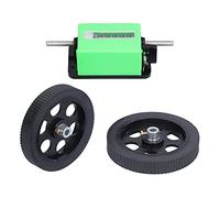 Contador de longitud mecánico JM316, medidor rodante de 6 dígitos con rango de 0 a 99999,9 metros, desgaste: rodamientos de agujas y ejes de acero inoxidable, contador