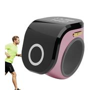 Contador de Mano, clicker para Contar - Contador de Cuero de Mano Ajustable, de Dedo del Dispositivo de conteo lap Recargable para Entrenador Juez Fitness