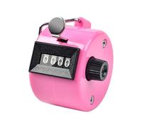 Contador de mano de 4 dígitos de conteo de números para entrenar, tejer, clickers portátiles