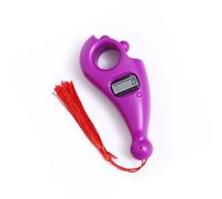 Contador de mano LCD con pulsadores de dedos, funciona con pilas, números de mano, contador de clics, contador de clics