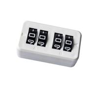Contador de marcadores de de escritorio con tarjetas de dígitos B Carcasa de ABS para juegos de Concursos en Partes Pantalla de puntos manual Tablero de conteo de escritorio de
