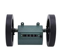 Contador de Medidor de Longitud de 5 Dígitos para Transmisiones Mecánicas, Rango 0-9999.9, Acero Inoxidable y Goma - Contador Preciso, Resistente y Fácil de Resetear, Ideal par (contador de código)