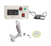 Contador de medidores de patio digital con soporte de resorte de 6 dígitos Medidor de longitud de la rueda de cable de 6 dígitos AC100240V para molinos textiles Plantas de