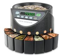 Contador de monedas máquina contadora de dinero euro contador de monedas y clasificador clasificador de monedas clasifica monedas por denominación máquina contadora de dinero para contar monedas