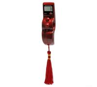 Contador de oración digital ligero con LCD, ideal para meditación y prácticas espirituales, reinicio manual de hasta 99.999 cuentas (sándalo)