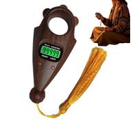 Contador de oraciones | Pantalla digital LED y ligera | Contador para cuentas de oración | para el hogar, la posición sentada, la relajación, movimientos de los dedos, parque, viajes, exterior