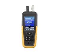 Contador de partículas de Polvo Monitor de Calidad del Aire Monitor de Temperatura y Humedad de Alta sensibilidad de 3 Canales Pm0.3/2.5/10um con Amplio Rango(TC-8100)