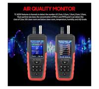 Contador de partículas de Polvo PM2.5 PM10 Detector de concentración de Polvo medidor de Temperatura y Humedad
