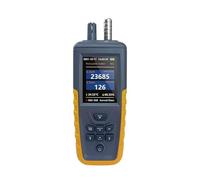 Contador de partículas Polvo en el Aire 3/6 Canales, Sensor monitorización, medidor Temperatura y Humedad PM2.5/10, Detector concentración Calidad del Monitora de Taller(TC8100)
