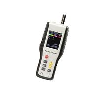 Contador de particulas Tamaño de partículas de seis canales 0.3, 0.5, 1.0, PM2.5 PM10 Detector Contador de polvo Taller Monitor de partículas de calidad del aire Preciso y confiable