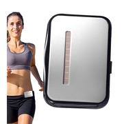 Contador De Paso A Pie - Podómetros Precisos Para Pasos Con Pantalla LCD De Gran Tamaño - Visibilidad De Podómetro De Energía Solar Con Clip En La Vida, Millas Caminando A Pies/km, Monitor