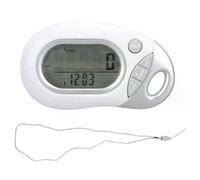 Contador de pasos fácil de usar, almacenamiento de datos, podómetro para caminar, sensor 3D electrónico,