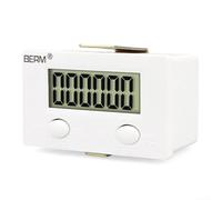 Contador de perforación de grado industrial con sensor magnético de pantalla digital, alimentación de 1 5 V, tasa máxima de conteo de 20 Hz, rango de conteo de 0 99999 (contador de 6 bits+inductor de