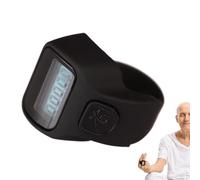 Contador de portátil - Contador digital de dedos con pantalla LCD, función de temporizador, diseño portátil compacto | Coaching Deportes Entrenamiento Aula Presencia Lugar de trabajo al aire