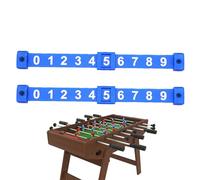 Contador de puntuación, 2 unidades de contador de mesa mini | Indicador de puntuación de 10 números, unidades de puntuación de hockey de aire, mostradores de mesa para interiores