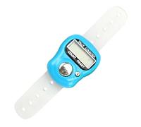 Contador de puntuación - Contador de Dedos con Pantalla Digital, Golf Portátil Reset Gancho para Golf, Entrenamiento, Torres, El