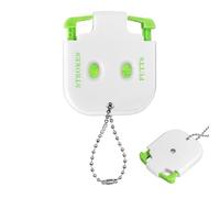 Contador de puntuación de golf - Clicker de 2.1 x 1.97 pulgadas, diseño suave y duradero, herramienta de puntuación portátil ligera, botón de fácil presión, compacto para conteo de golf para