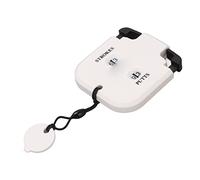 Contador de Puntuación de Golf Clicker Ligero y Duradero con Función Auxiliar de Puesta a Cero para 2 Jugadores en Juegos (Prensa Cuerpo Blanco Negro)