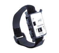 Contador de puntuación de golf, pulsera manual, contador mecánico de mano, mini rastreador de golf, dispositivo de grabación de puntuación deportiva, herramienta de reloj para jugadores, accesorio