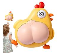 Contador de salto alto para niños, contador de salto de alto vocal,Bolas de altura con pollo vocal Medidor clicker - Ejercicio entrenador de salto vertical, toque de medición p